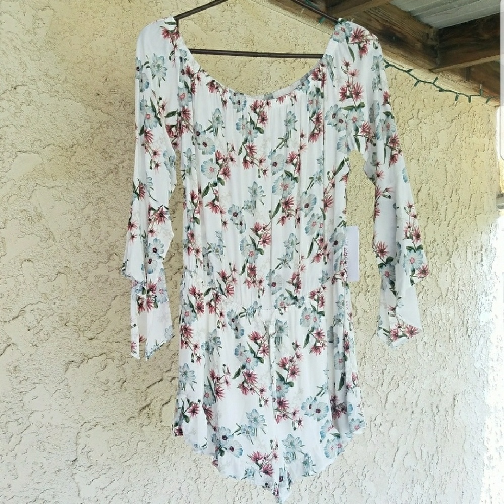 NWT Floral Romper